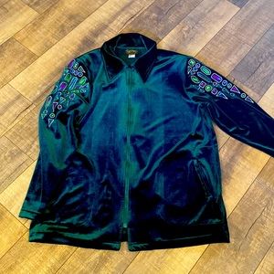 Vtg. Bob Mackie Wearable Art Jacket size L